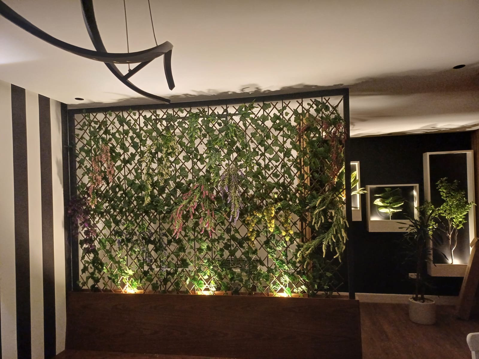 Mur végétal décoratif